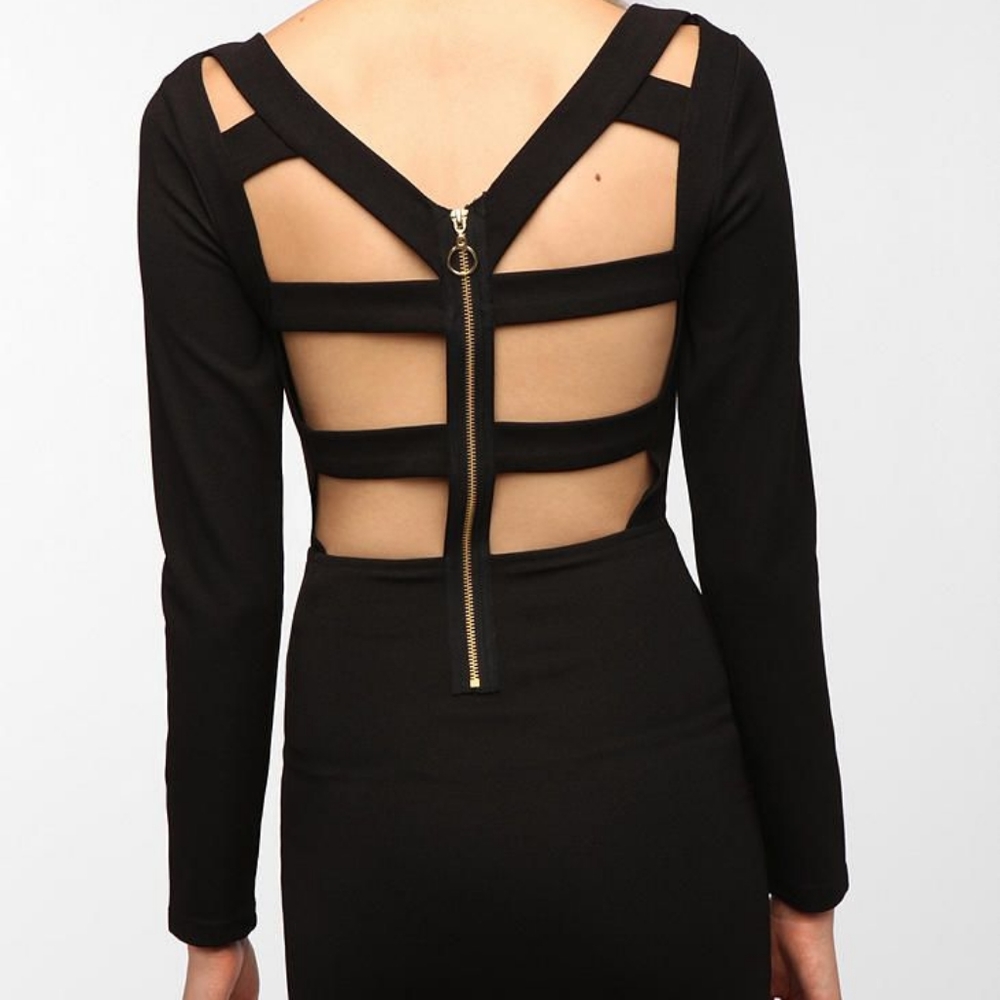 Urban Outfitters open back bodycon dress